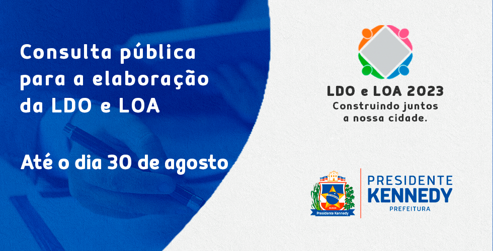 Orçamento participativo: Prefeitura começa a receber propostas e reivindicações da população para elaborar LDO e LOA 2023